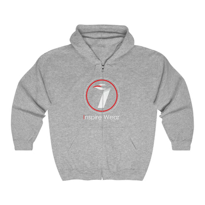 I-Wear Unisex Heavy Blend™ Full Zip Hooded Sweatshirt