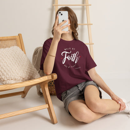 "Walk By Faith, Not By Sight" Motivational T-Shirt