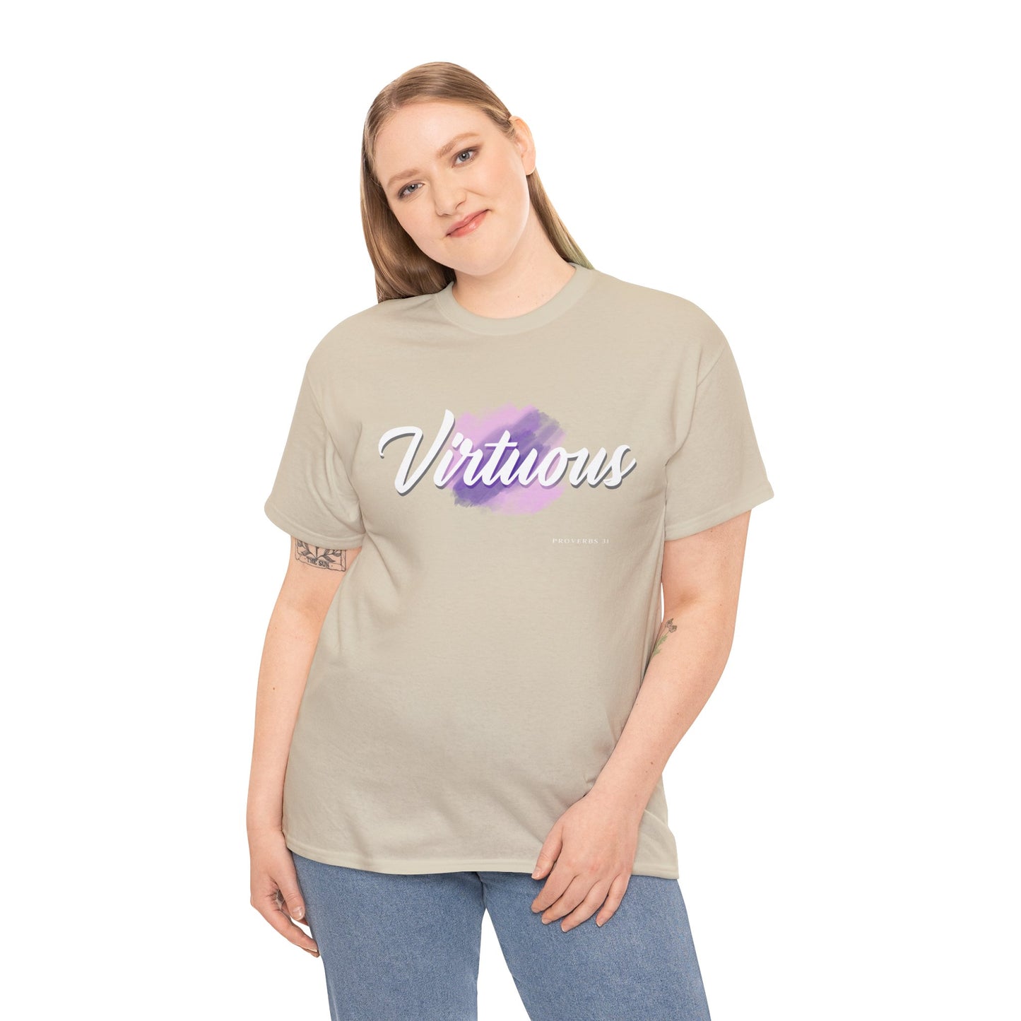 "Virtuous" Inspirational Women's Graphic T-Shirt