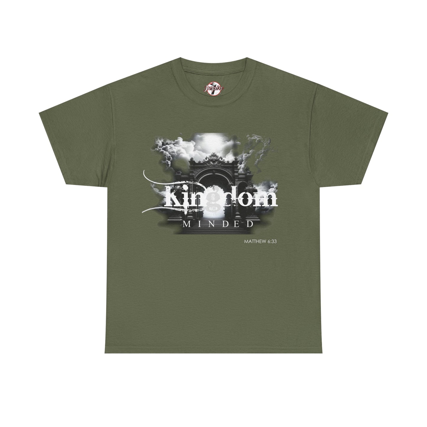 "Kingdom Minded" Motivational Graphic T‑Shirt