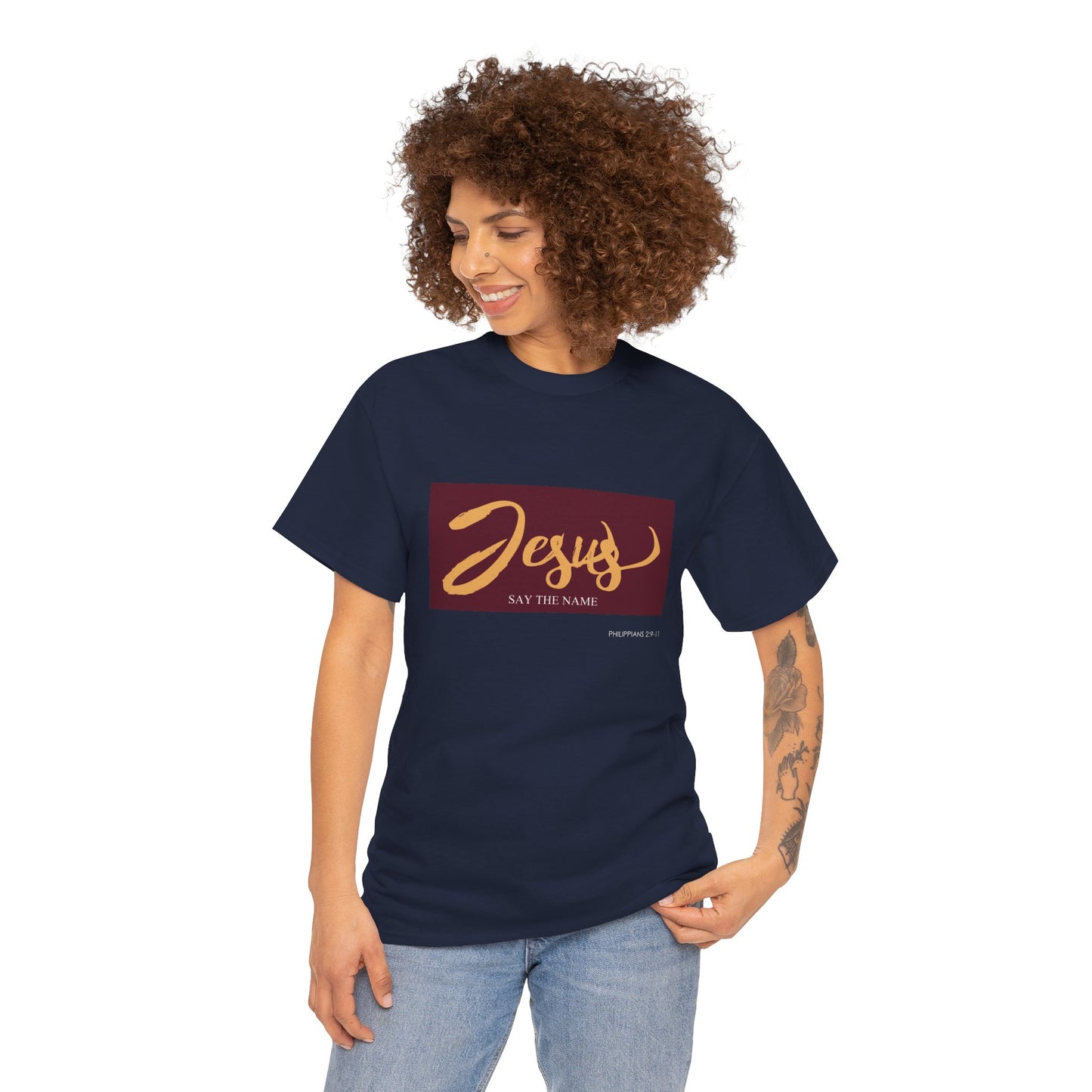 "Say The Name" of Jesus Unisex Graphic T-Shirt