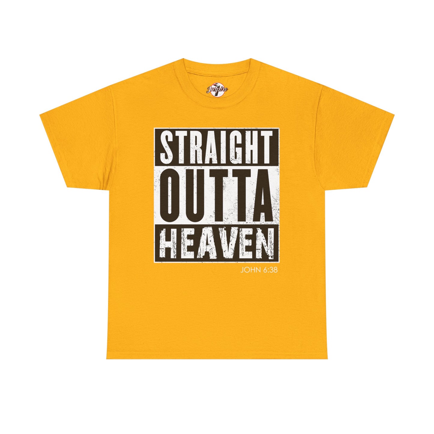 Straight Outta Heaven Unisex Inspirational Graphic T-Shirt