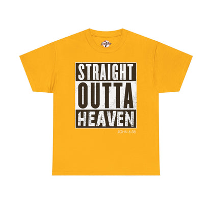 Straight Outta Heaven Unisex Inspirational Graphic T-Shirt