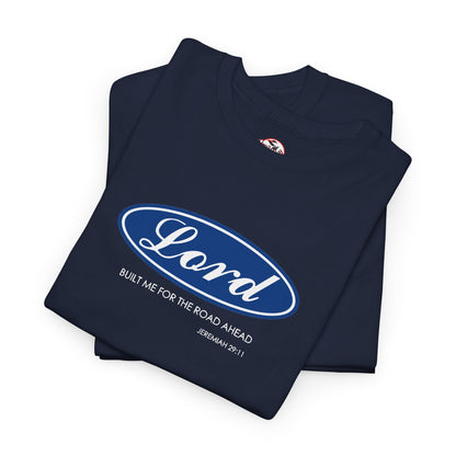 Lord Built Me Inspirational Crewneck T-Shirt