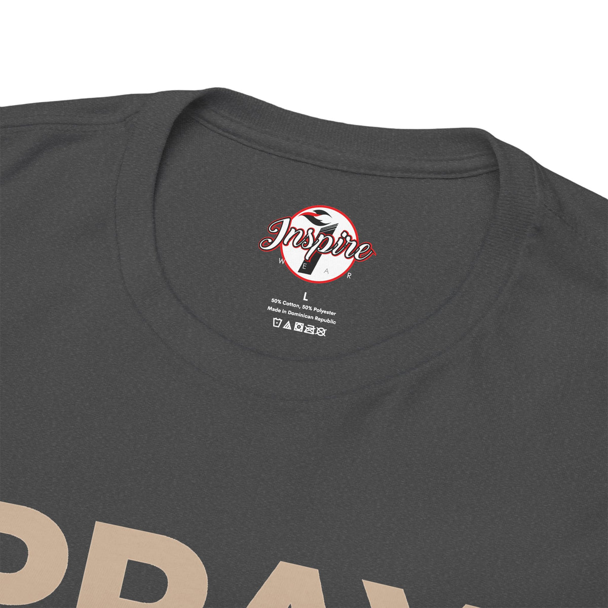 "Pray for it, Pray over it, Pray through it" Motivational Graphic T-Shirt
