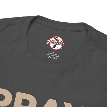 "Pray for it, Pray over it, Pray through it" Motivational Graphic T-Shirt