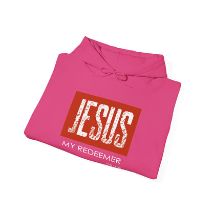 "Jesus My Redeemer" Inspirational Pullover Hoodie
