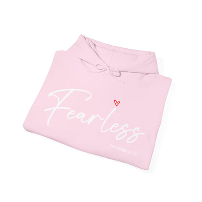 "Fearless" Inspirational Pullover Sweatshirt