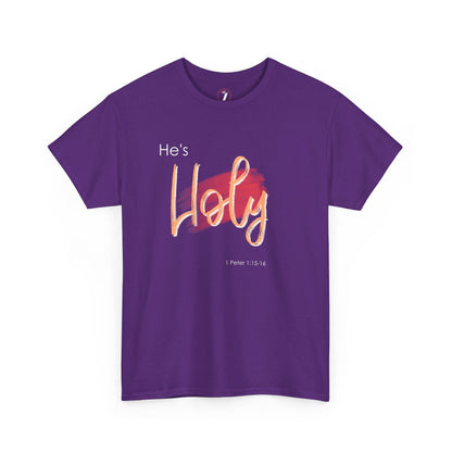 He's Holy Unisex Heavy Cotton Tee