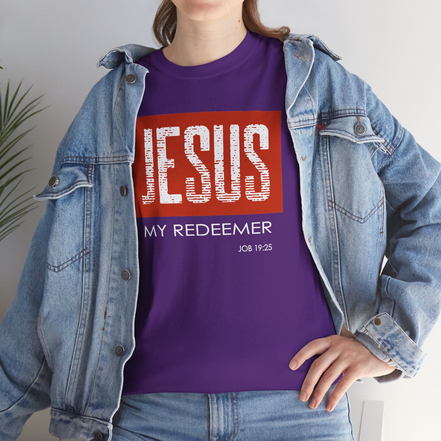 "Jesus My Redeemer" Affirmational T-Shirt