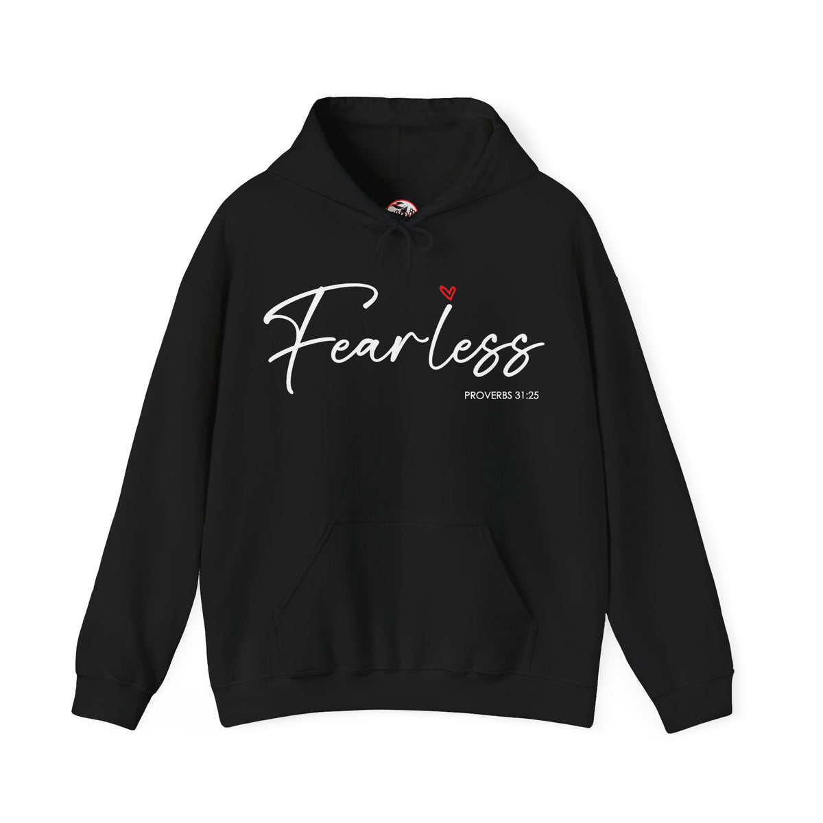 "Fearless" Inspirational Pullover Hoodie