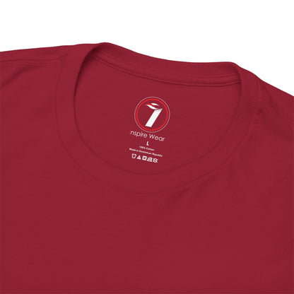 Redeemed Heavy Cotton Tee - Inspirational Faith Shirt with Peanut Butter Motif