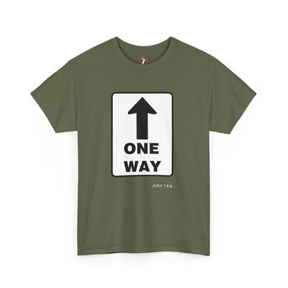 One Way Up Unisex Heavy Cotton Tee