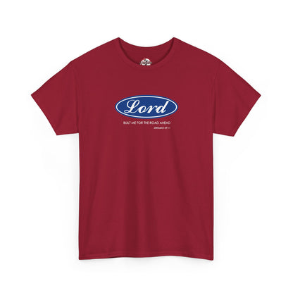 Lord Built Me Inspirational Crewneck T-Shirt