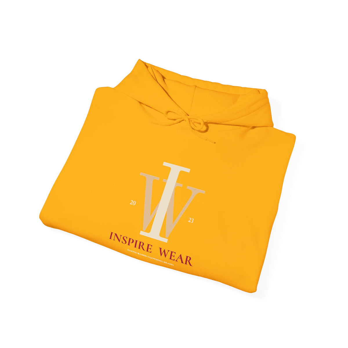 Inspire Wear IW Monogram Logo Pullover Hoodie