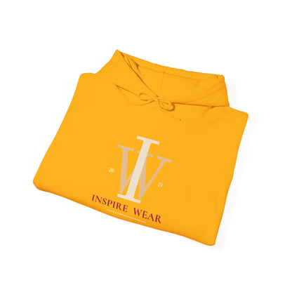 Inspire Wear IW Monogram Logo Pullover Hoodie