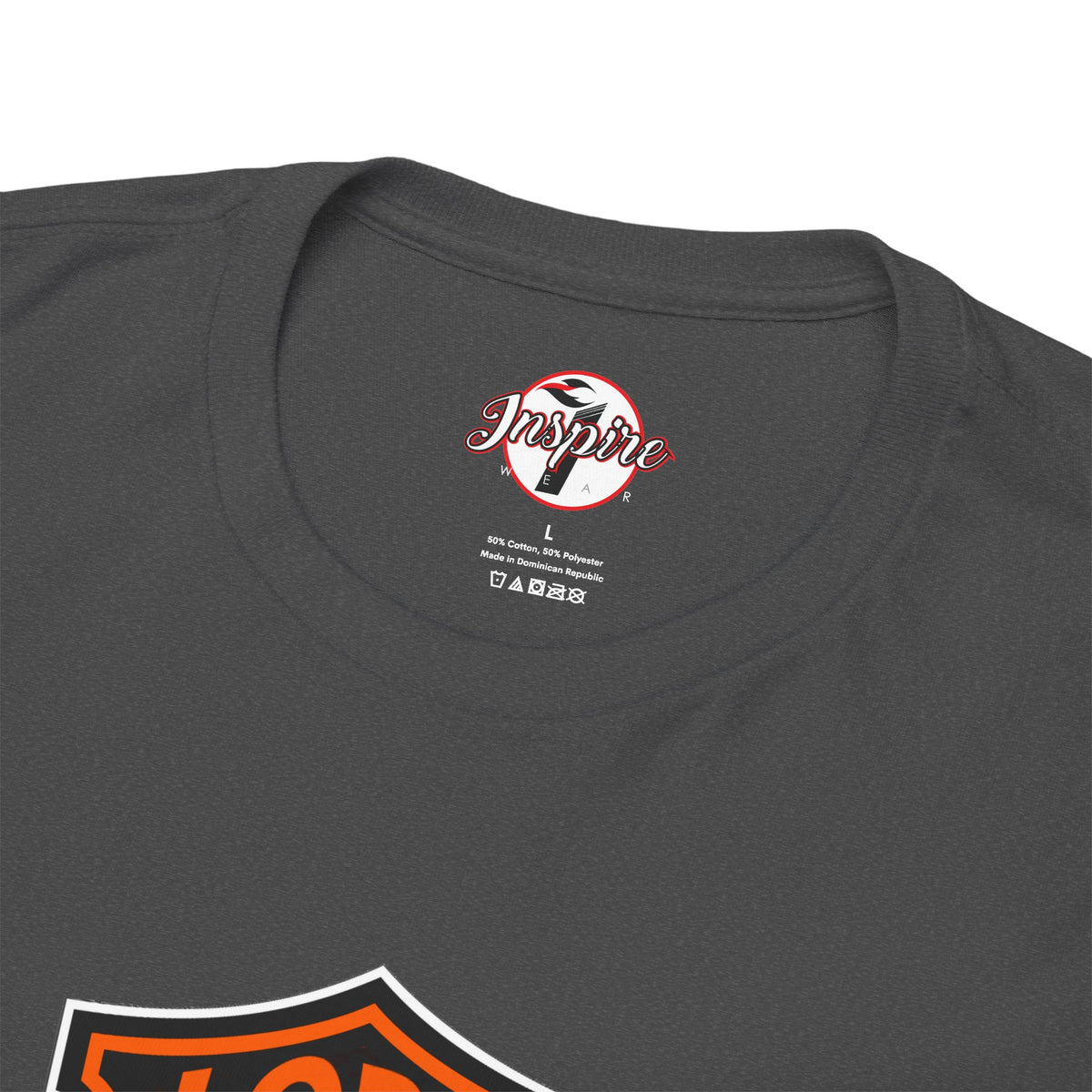 Jesus Christ Savior T‑Shirt — Lord Savior Motorcycle Shield Design