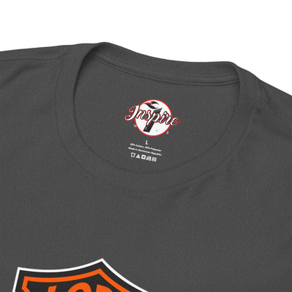 Jesus Christ Savior T‑Shirt — Lord Savior Motorcycle Shield Design