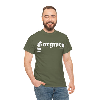 "Forgiven" Men's Inspirational Graphic Tee