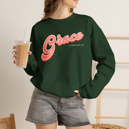 "Grace" Inspirational Crewneck Sweatshirt