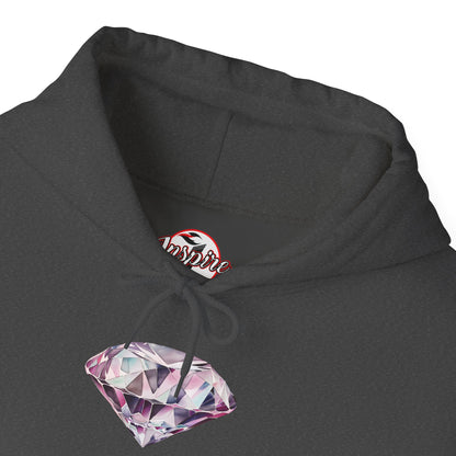 "No Pressure, no Diamond" Women's Heavy Blend™ Hooded Sweatshirt