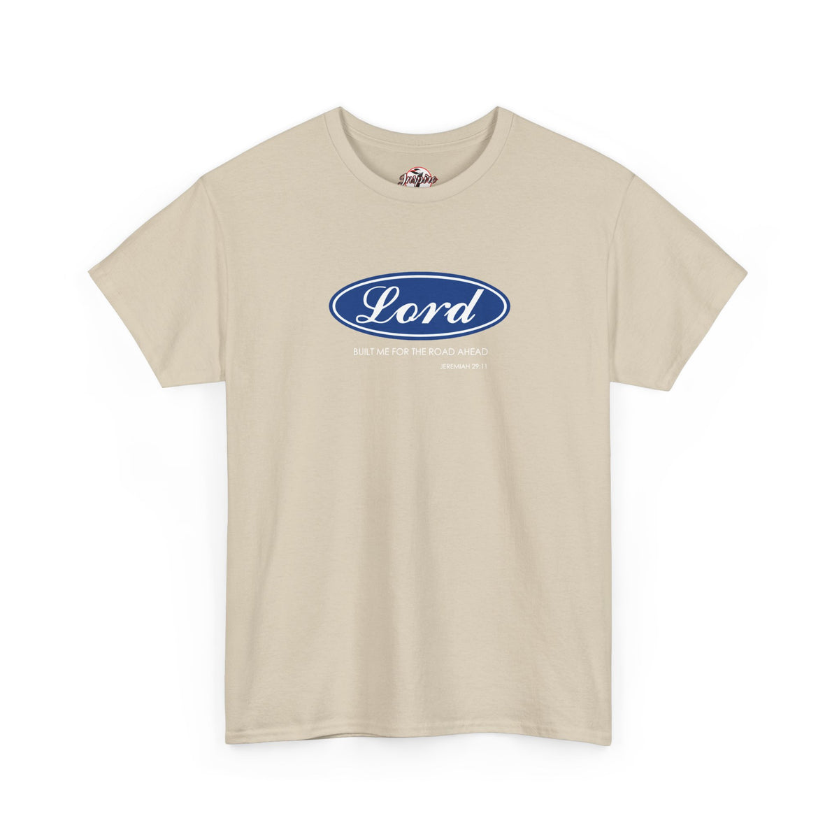 Lord Built Me Inspirational Crewneck T-Shirt