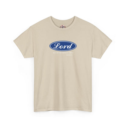 Lord Built Me Inspirational Crewneck T-Shirt