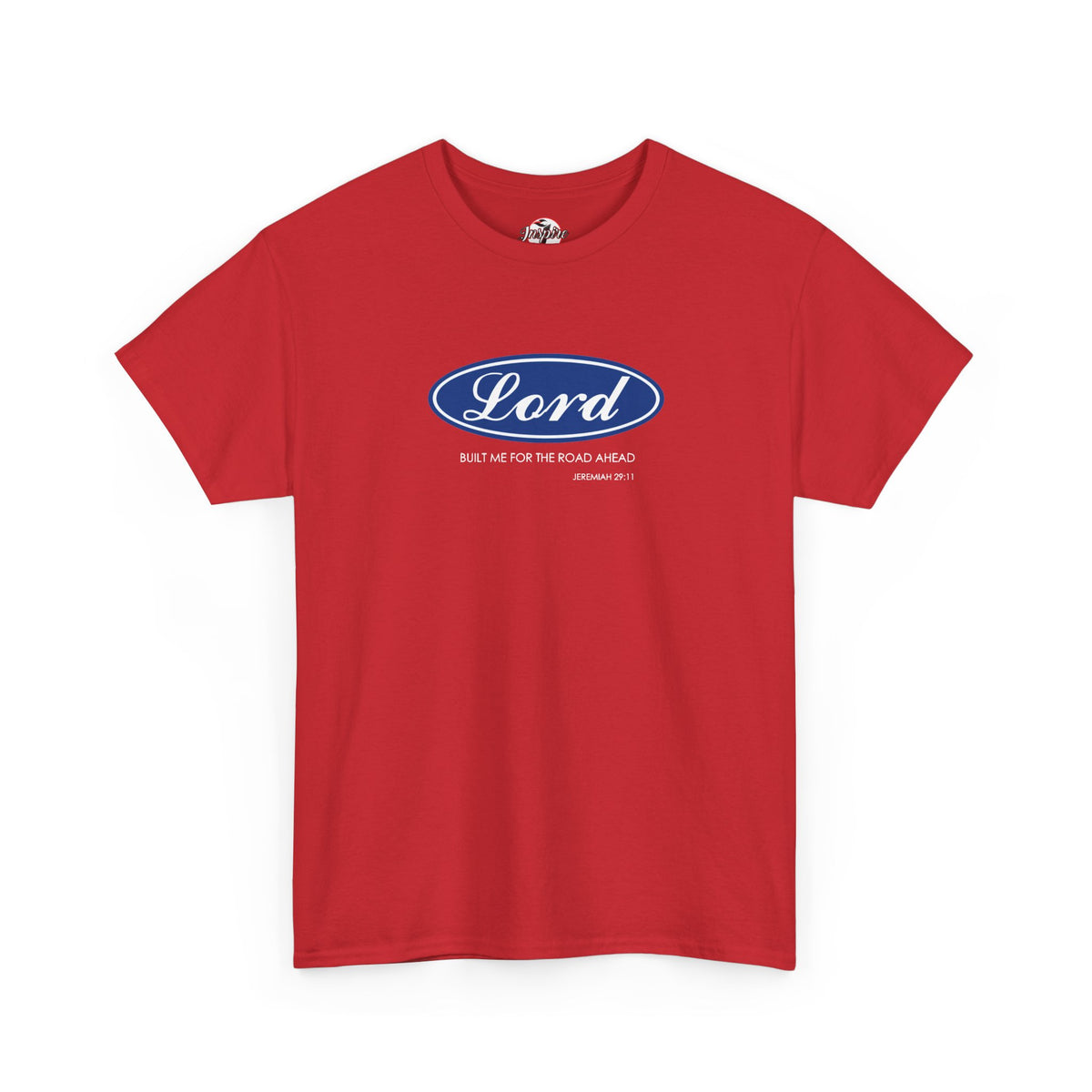 Lord Built Me Inspirational Crewneck T-Shirt