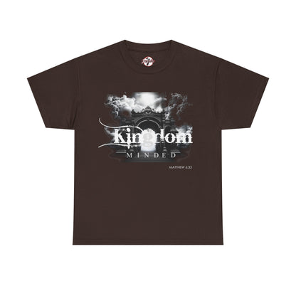 "Kingdom Minded" Motivational Graphic T‑Shirt