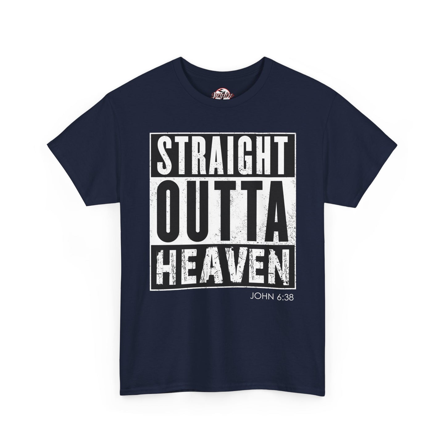 Straight Outta Heaven Unisex Inspirational Graphic T-Shirt