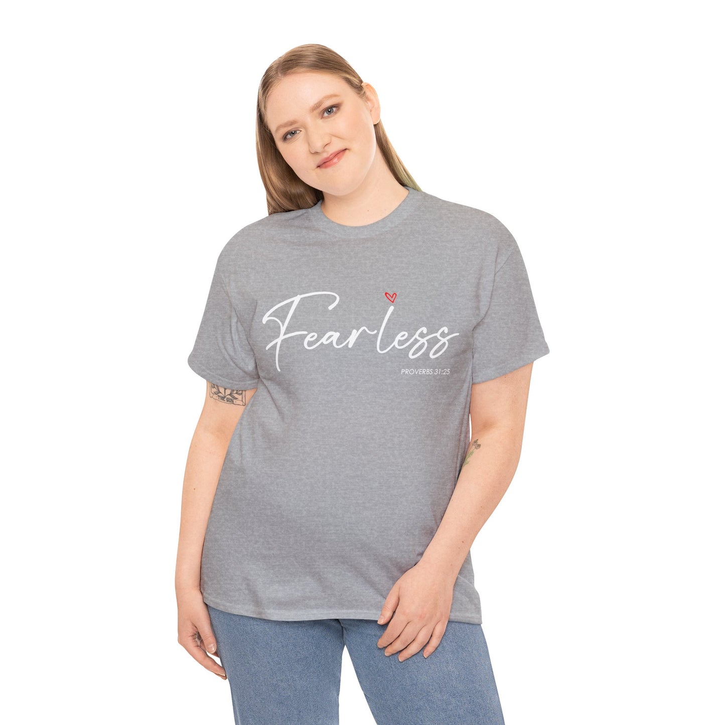 "Fearless" Inspirational Graphic T-Shirt