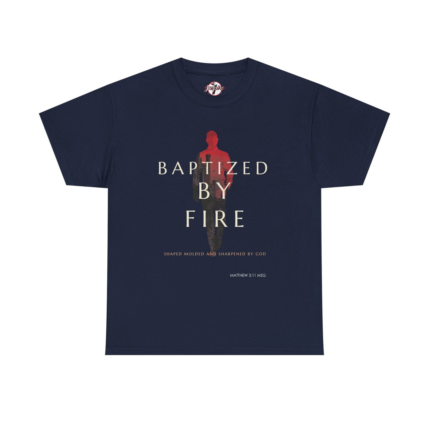 Baptized by Fire Unisex Heavy Cotton Tee