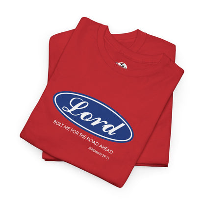 Lord Built Me Inspirational Crewneck T-Shirt