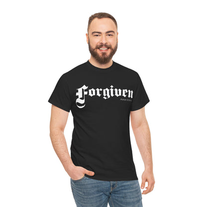 "Forgiven" Men's Inspirational Graphic Tee