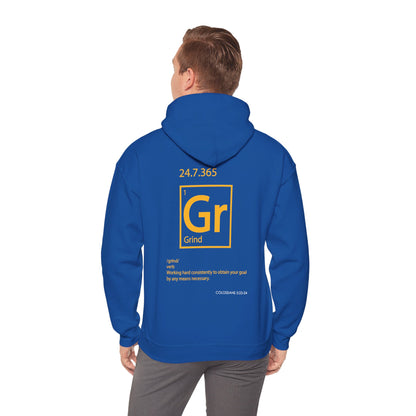 "Grind" Motivational Unisex Pullover Hoodie