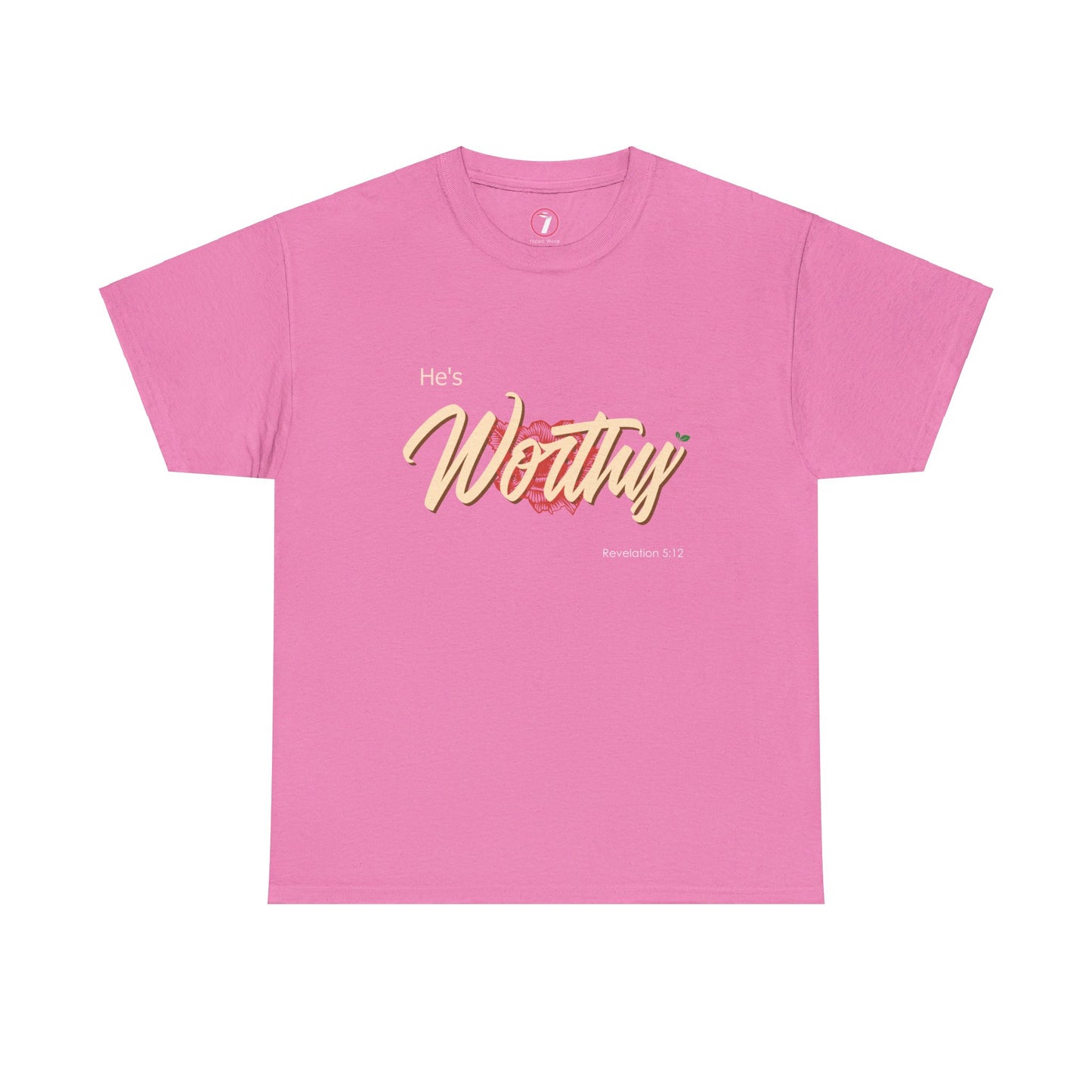 He's Worthy Unisex Heavy Cotton Tee