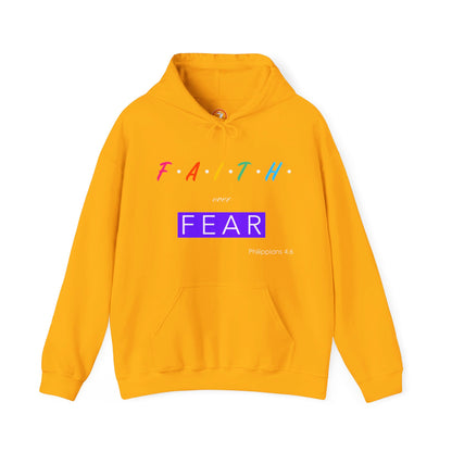 Faith Over Fear Unisex Heavy Blend™ Hooded Sweatshirt