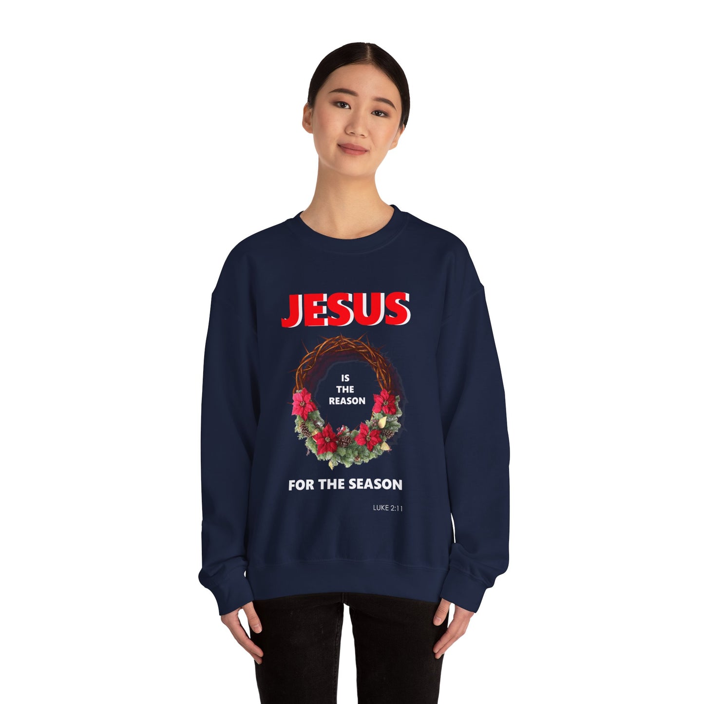 Jesus is the Reason Unisex Heavy Blend™ Crewneck Sweatshirt