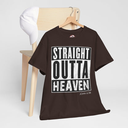 Straight Outta Heaven Unisex Inspirational Graphic T-Shirt