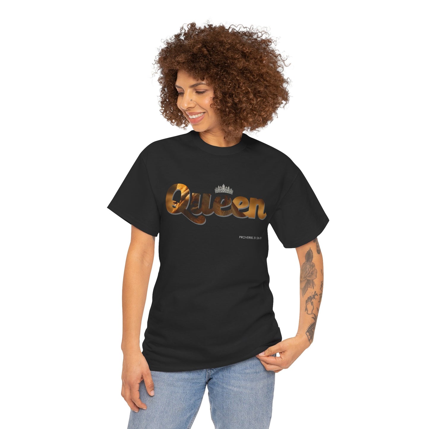 "Queen" Women's Inspirational Graphic Tee