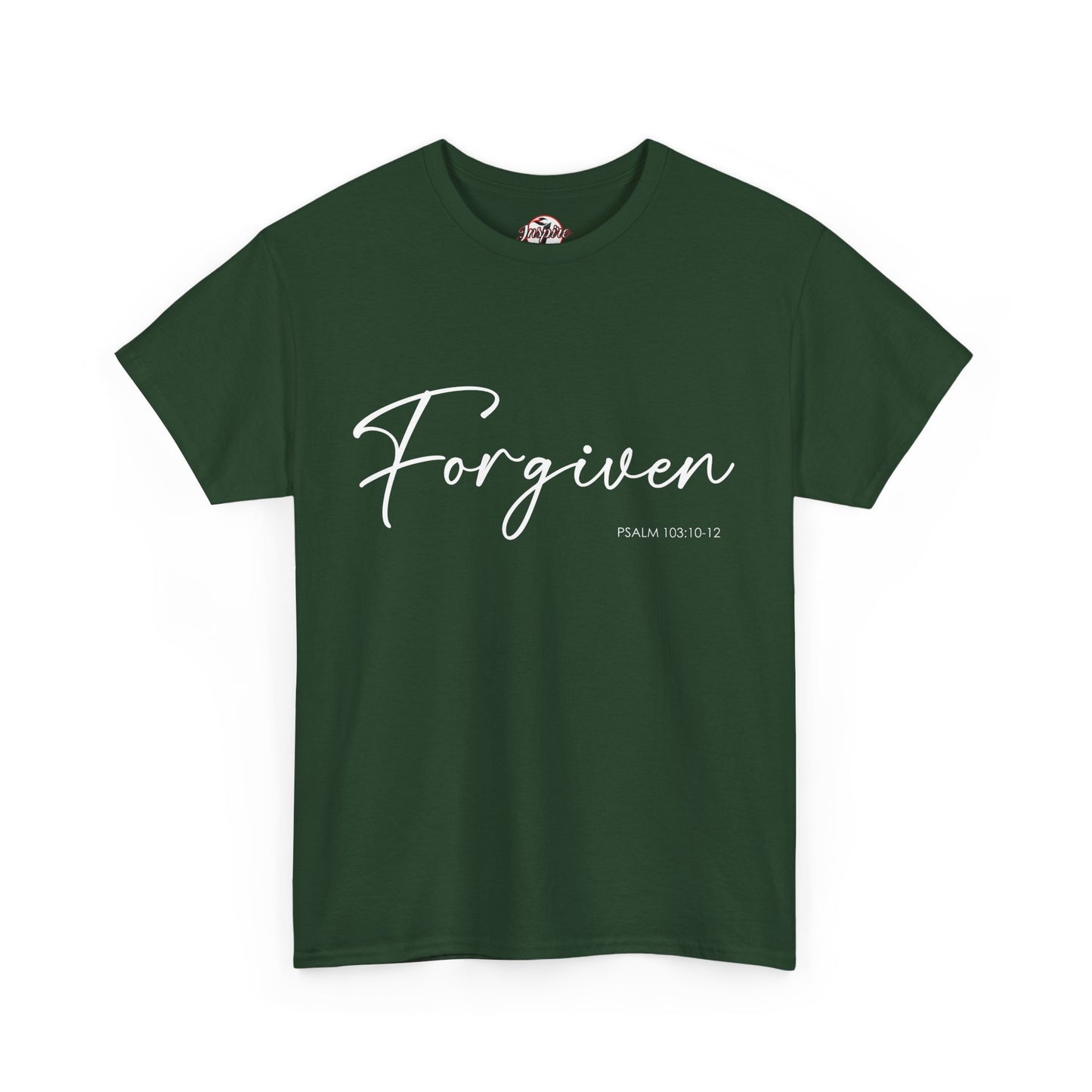 "Forgiven" Womens Christian Faith T-Shirt