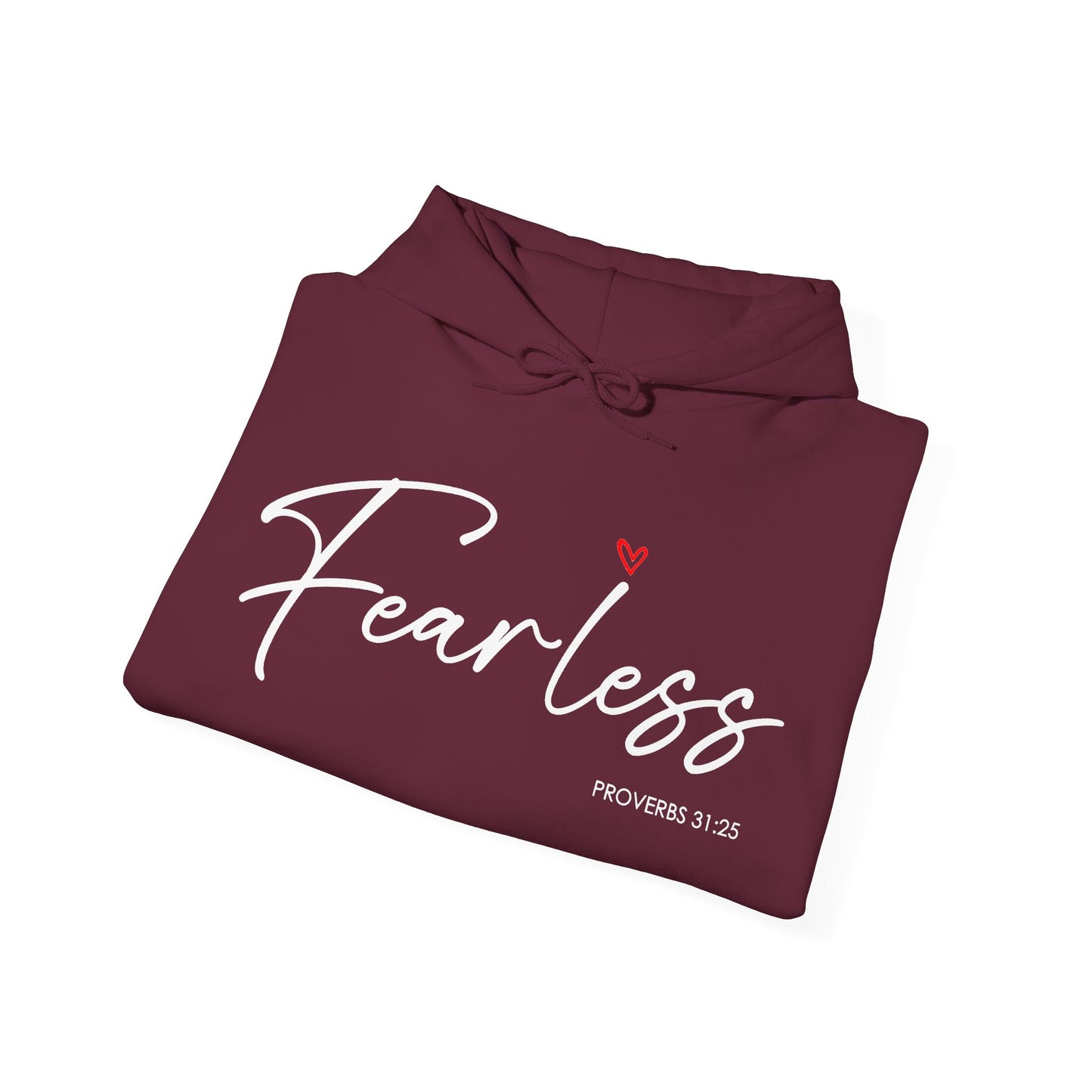 "Fearless" Inspirational Pullover Sweatshirt