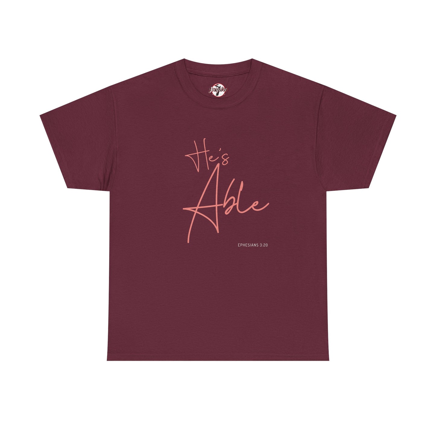 "He's Able" Women's Inspirational T-Shirt