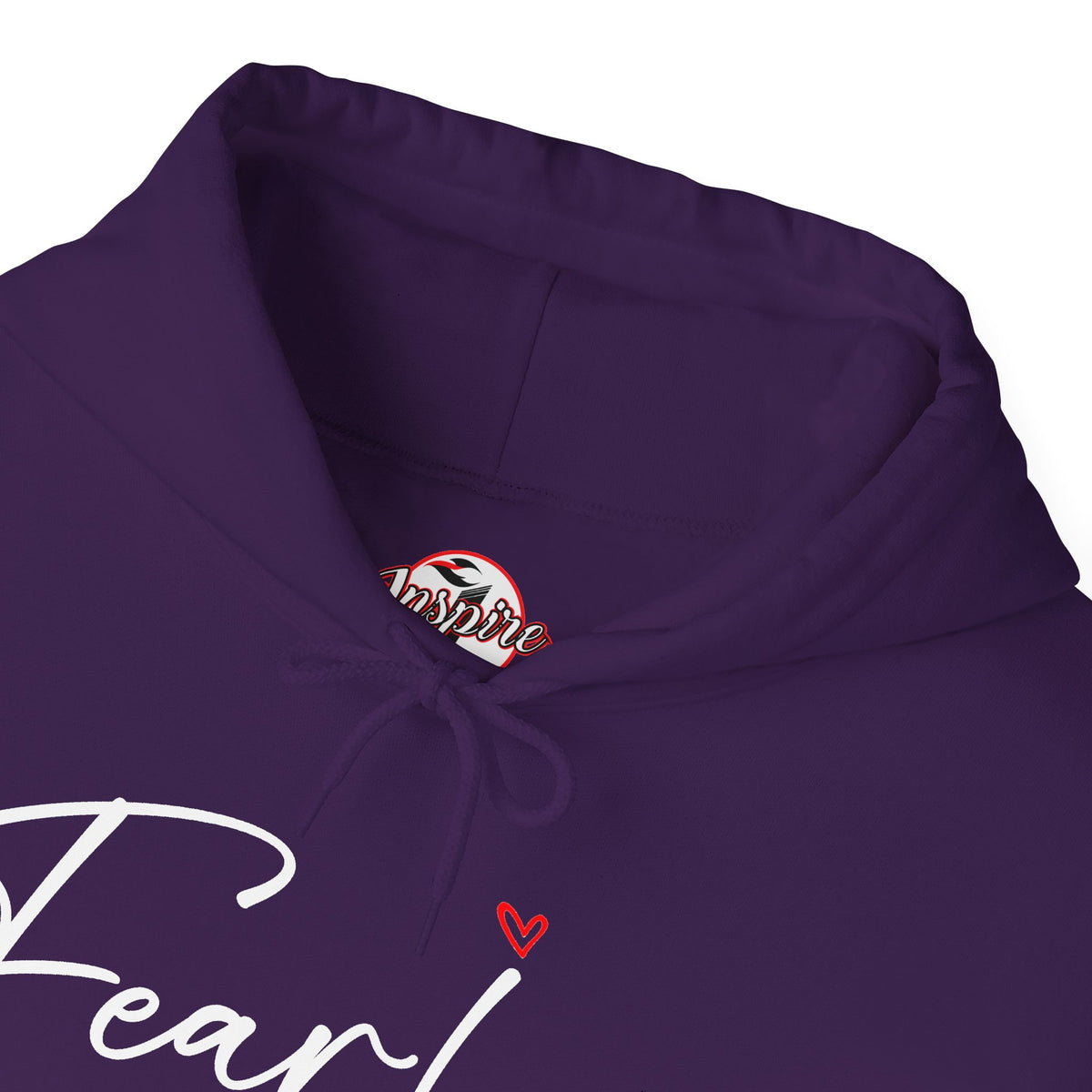 "Fearless" Inspirational Pullover Hoodie