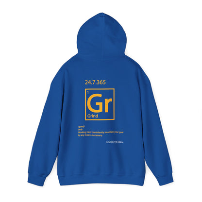 "Grind" Motivational Unisex Pullover Hoodie