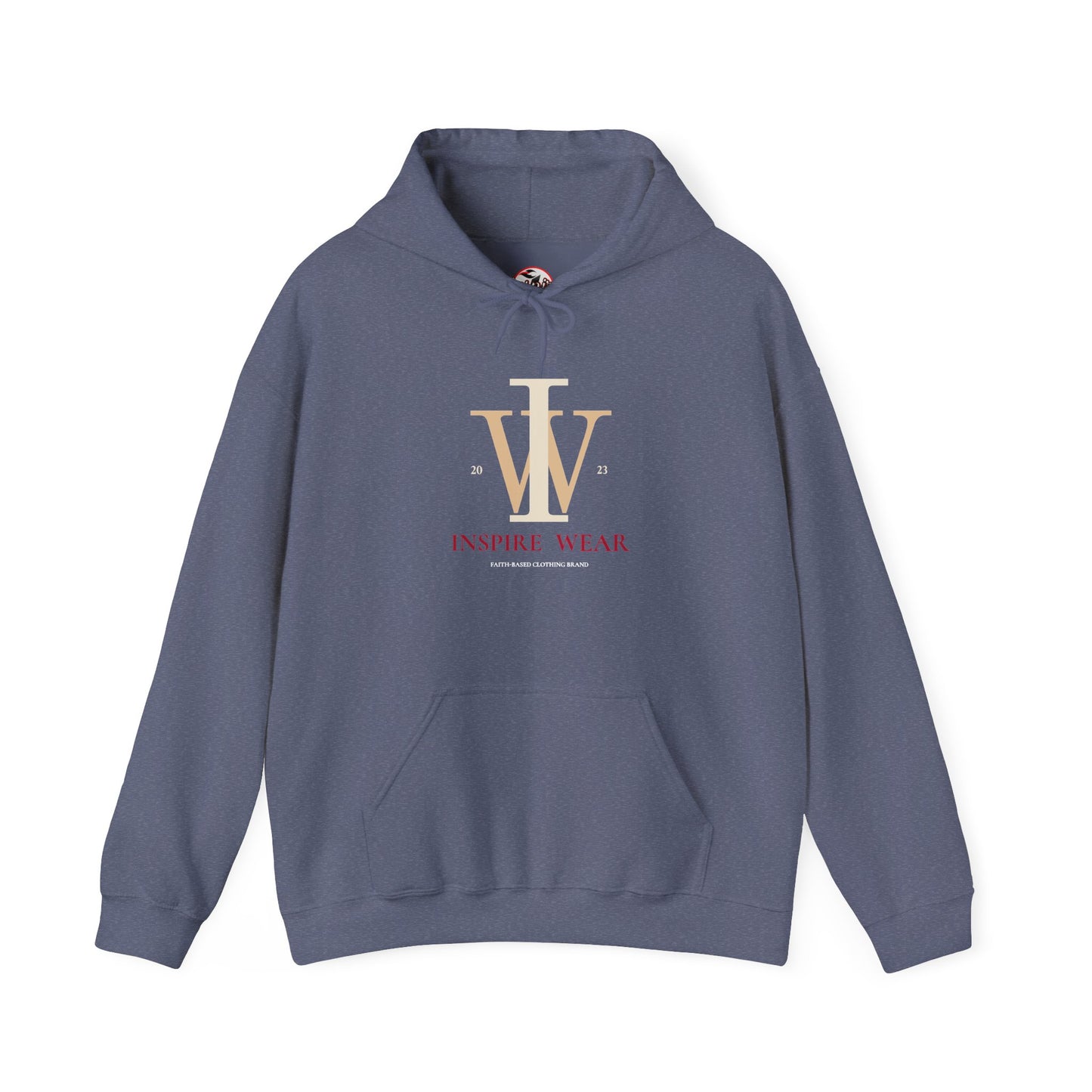 Inspire Wear IW Monogram Logo Pullover Hoodie