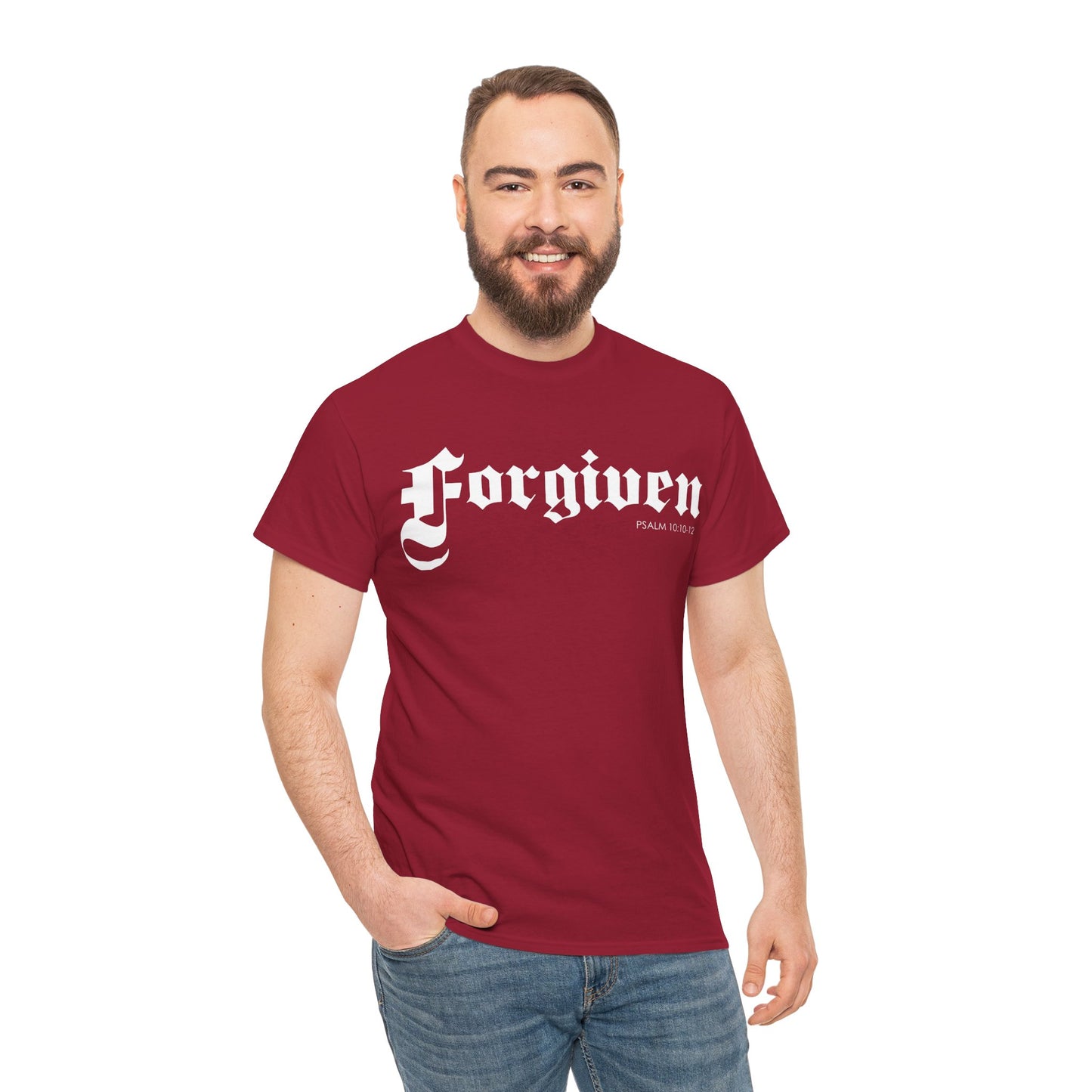 "Forgiven" Men's Inspirational Graphic Tee