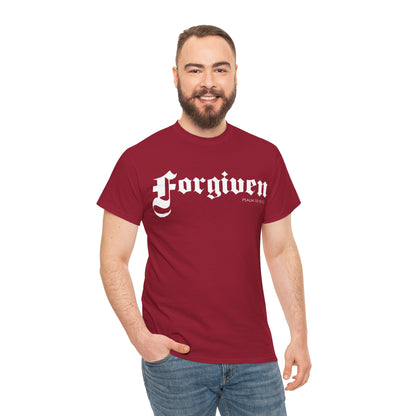"Forgiven" Men's Inspirational Graphic Tee