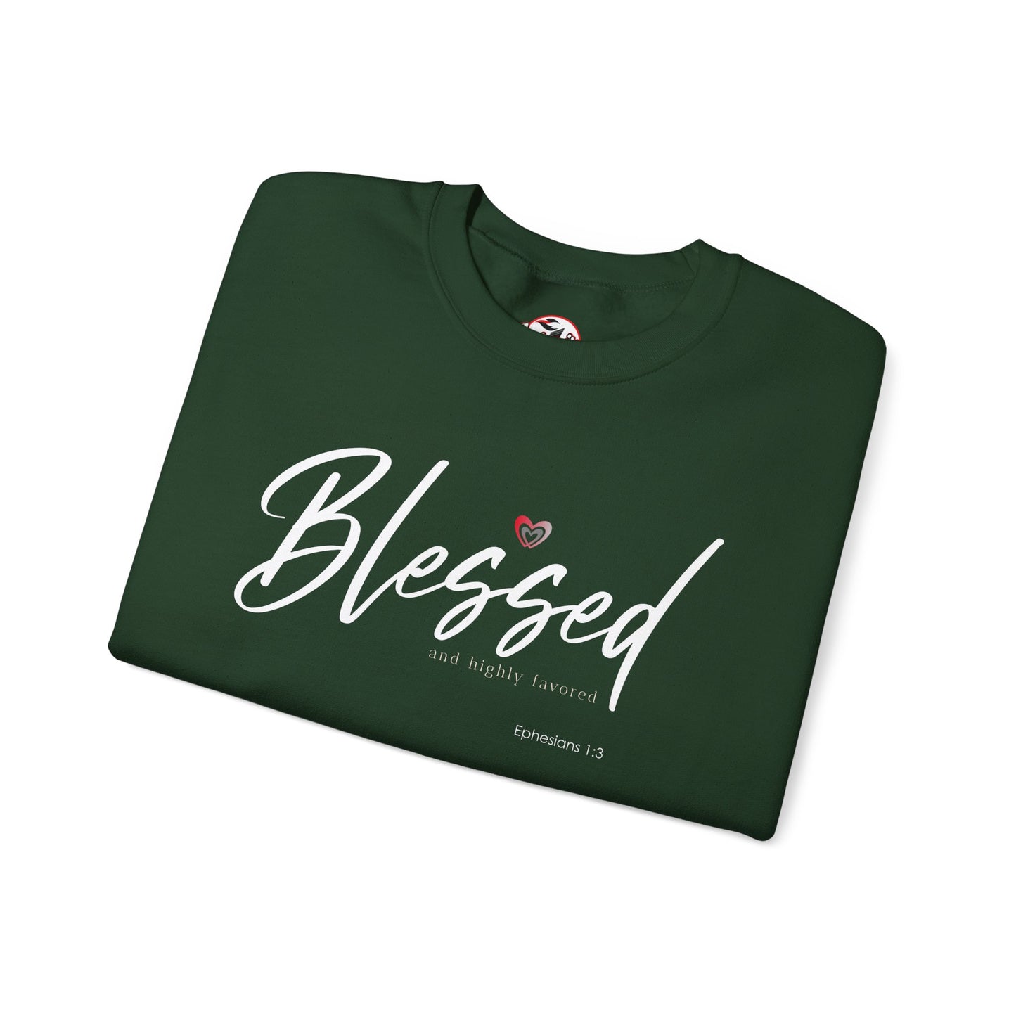 "Blessed" Women's Inspirational Crewneck Sweatshirt