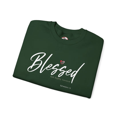 "Blessed" Women's Inspirational Crewneck Sweatshirt